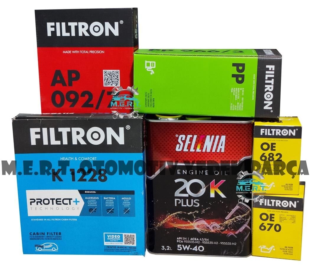 Fiat Fiorino 1.3 Multijet Euro 4 Yağ Bakım Filtre Seti