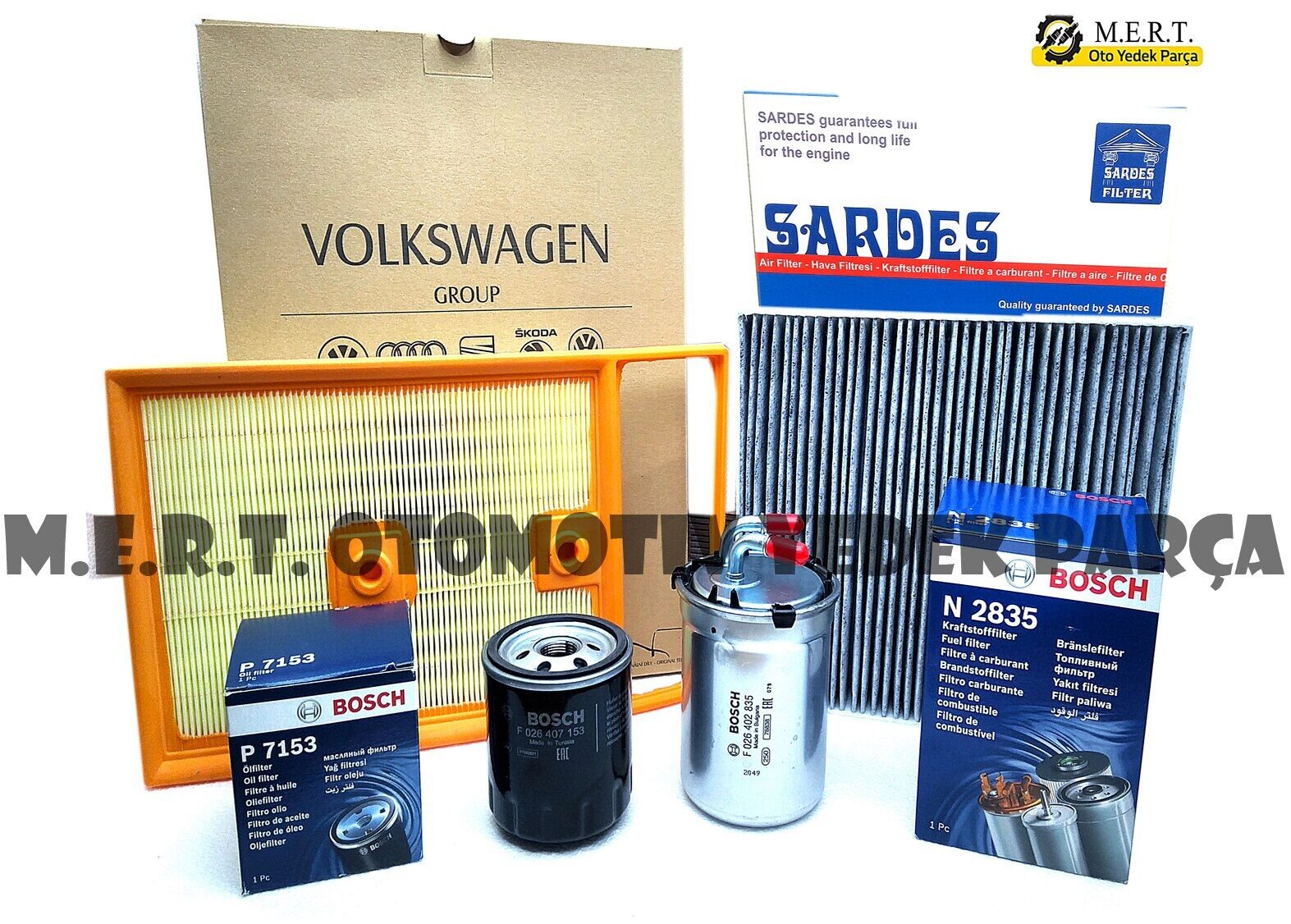 Seat Toledo 1.4 Tdı Filtre Bakım Seti (2015-2017) (550540348)