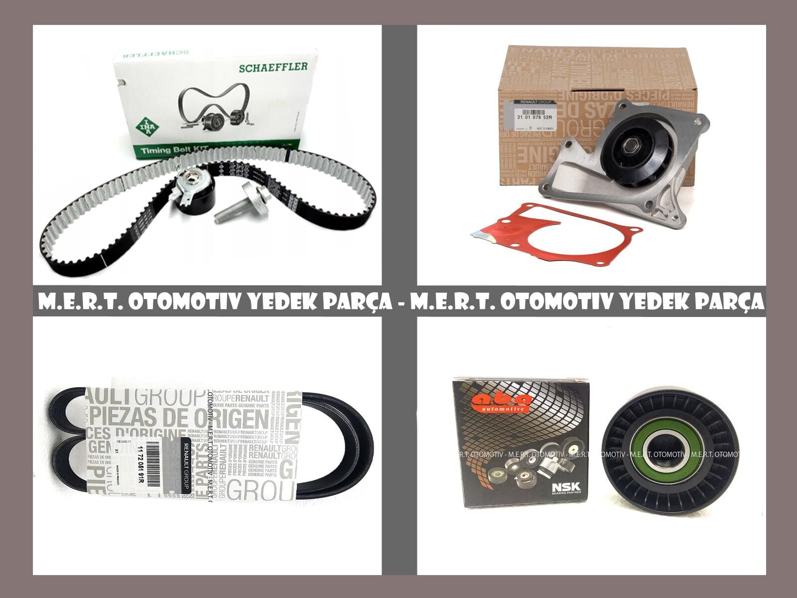 Nissan Qashqai 1.5 BlueDci Euro6 Triger Devirdaim Kayış Bakım Seti