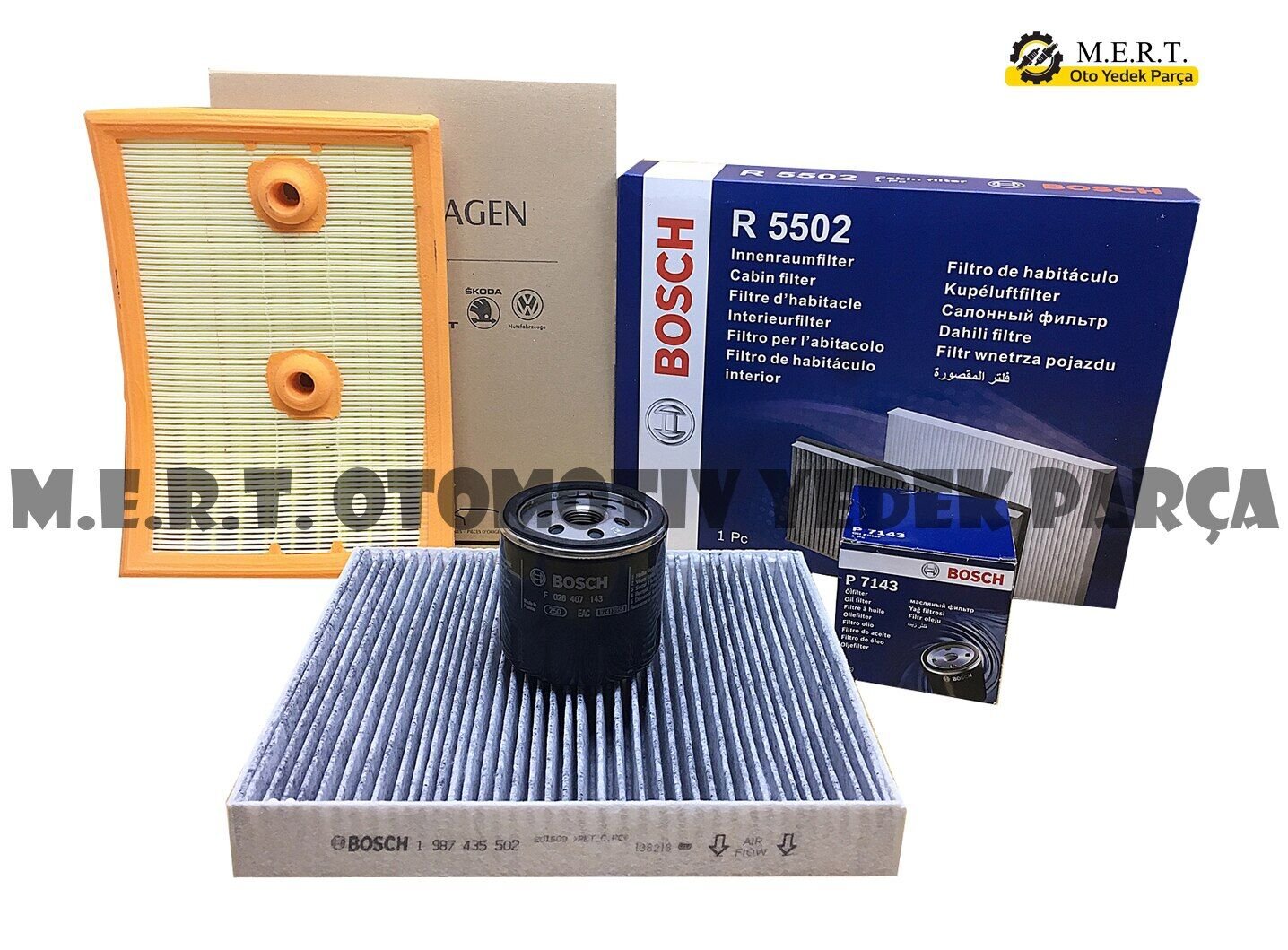 Seat Toledo 1.2 Tsı Ve 1.4 Tsı Filtre Bakım Seti 2015-2018 (538925114)