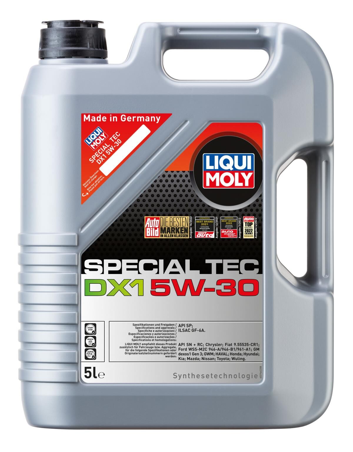 Liqui Moly Special Tec DX1 5W30 5lt Motor Yağı