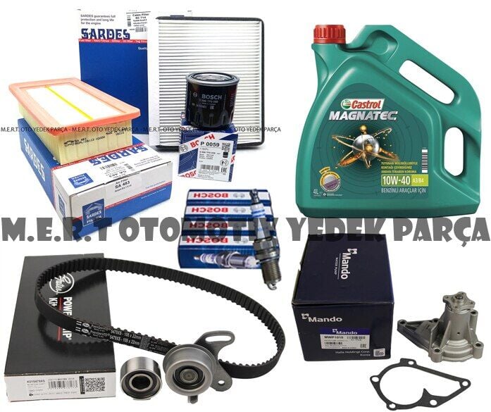 Hyundai Accent Era 1.4 1.6 Komple Bakım Seti Triger Filtre Buji
