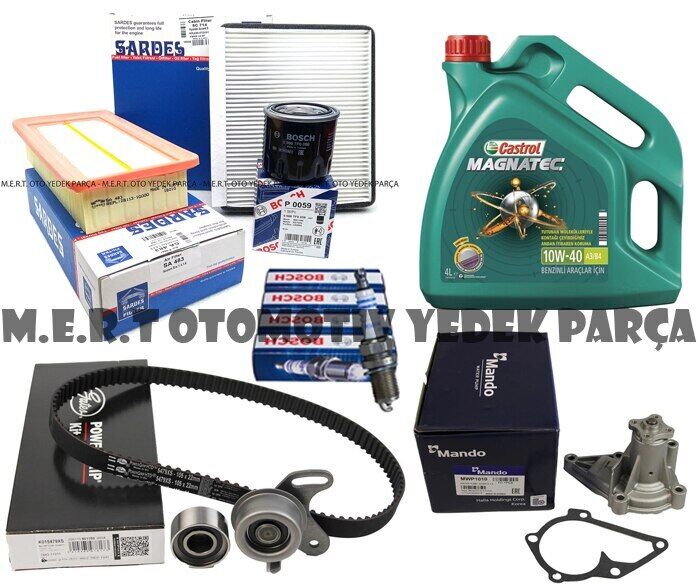 Kia Rio 1.4 Benzinli Komple Bakım Seti Triger Filtre Buji 2005-2011