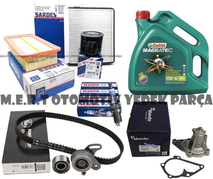Kia Rio 1.4 Benzinli Komple Bakım Seti Triger Filtre Buji 2005-2011