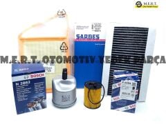 Citroen DS4 1.6 e-Hdi Komple Bakım Seti Filtre Yağ Triger Devirdaim