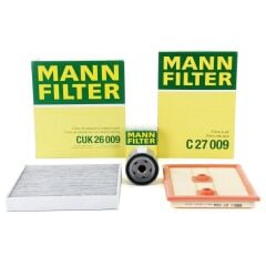 Audi A3 1.2 Tfsı Ve 1.4 Tfsı Mann Filtre Bakım Seti (2013-2018)