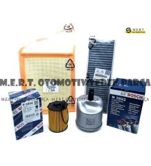 Peugeot 5008 1.6 e-Hdi Komple Bakım Seti Filtre Yağ Triger Devirdaim