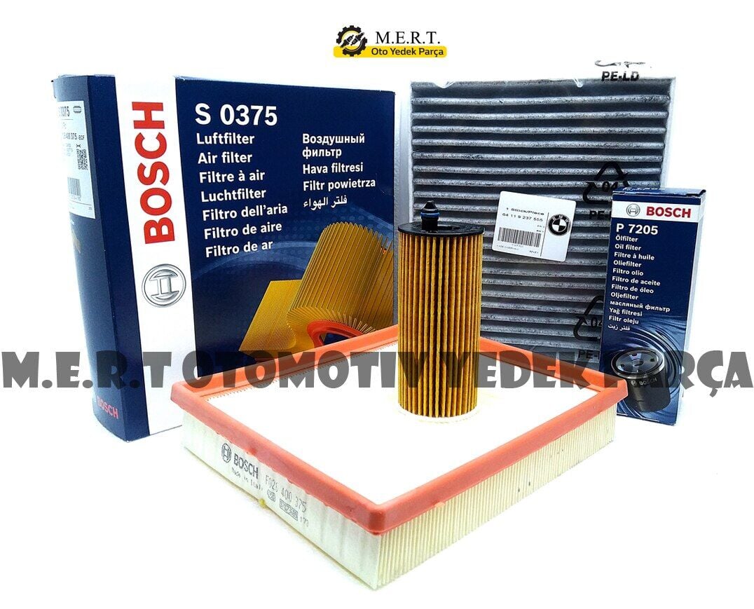 Bmw 1.18I F20 Benzinli Filtre Bakım Seti 2016 Ve Sonrası (510213452)