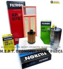 Fiat Linea 1.3 Euro 5 Filtron Filtre Bakım Seti (2012-2017)