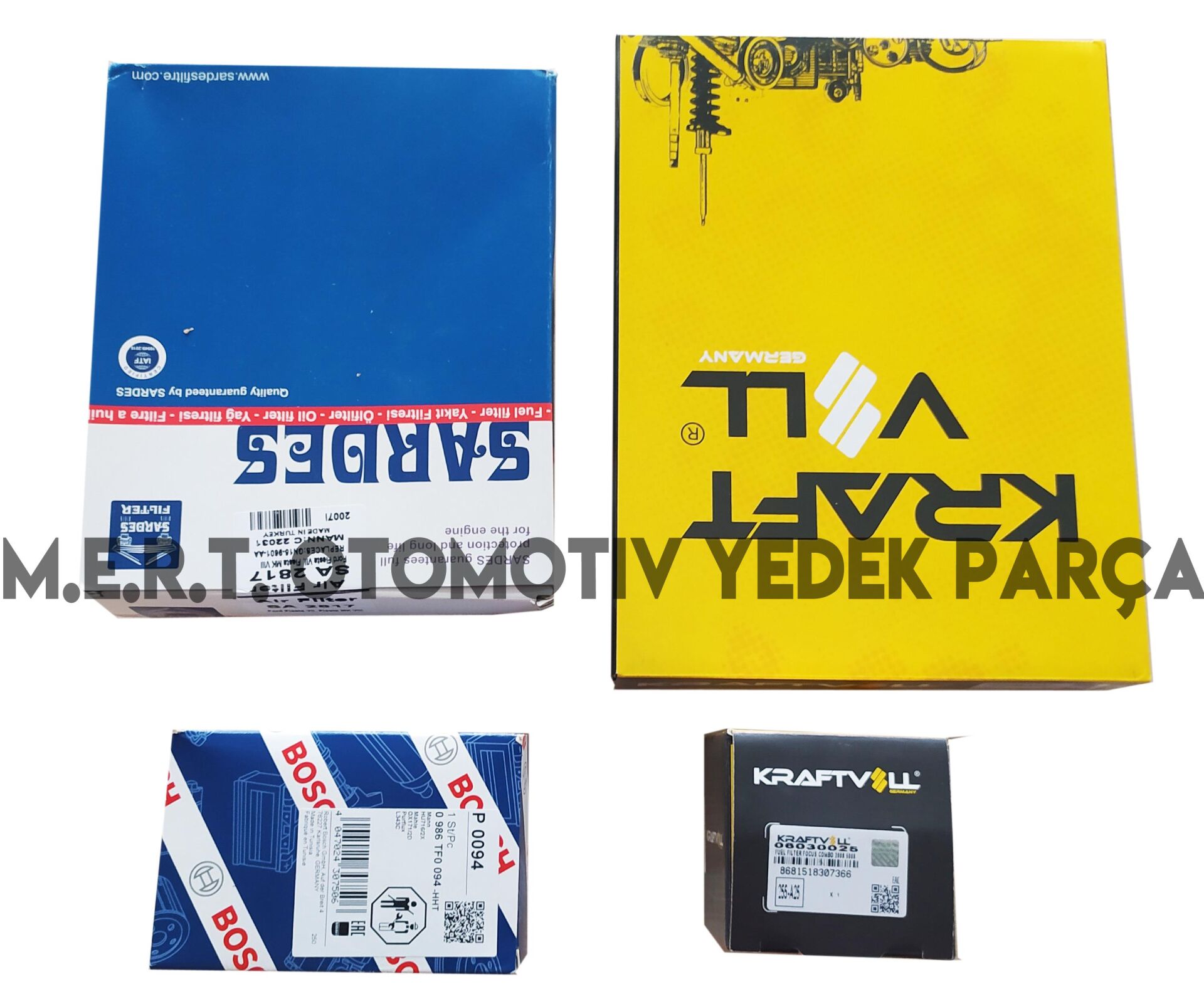 Ford Courier 1.5 Tdci Filtre Bakım Seti 2018 Sonrası Euro 6