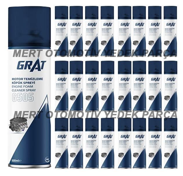 Grat Motor Temizleme Spreyi 24 Adet 500 Ml