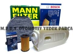 Mercedes W204 C250 Cdı Dizel Filtre Bakım Seti (2009-2014)