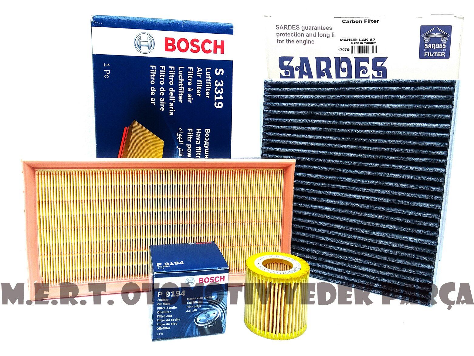 Skoda Fabia 1.2 12V Filtre Bakım Seti 2004-2008 (Azq Bme)