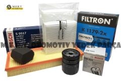 Peugeot 208 1.2 Puretech Filtre Seti ve İneo Htc Motor Yağı 110 HP