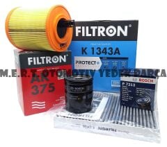 Bosch & Filtron Opel Astra K 1.4 Filtre Bakım Seti 2015-2018