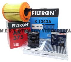 Bosch & Filtron Opel Astra K 1.4 Filtre Bakım Seti 2015-2018