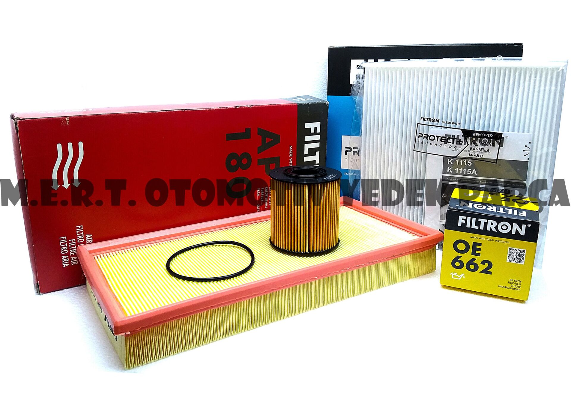 Volvo S40 1.6 Benzinli Filtre Bakım Seti 2000-2004 Filtron