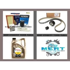 C4 Cactus 1.2 E-vti Puretech Komple Bakım Seti ve İneo Htc Motor Yağı 82 HP