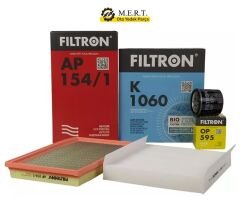 Nissan Primera 1.6 Benzinli Filtron Filtre Bakım Seti 2003-2007 (491516322)