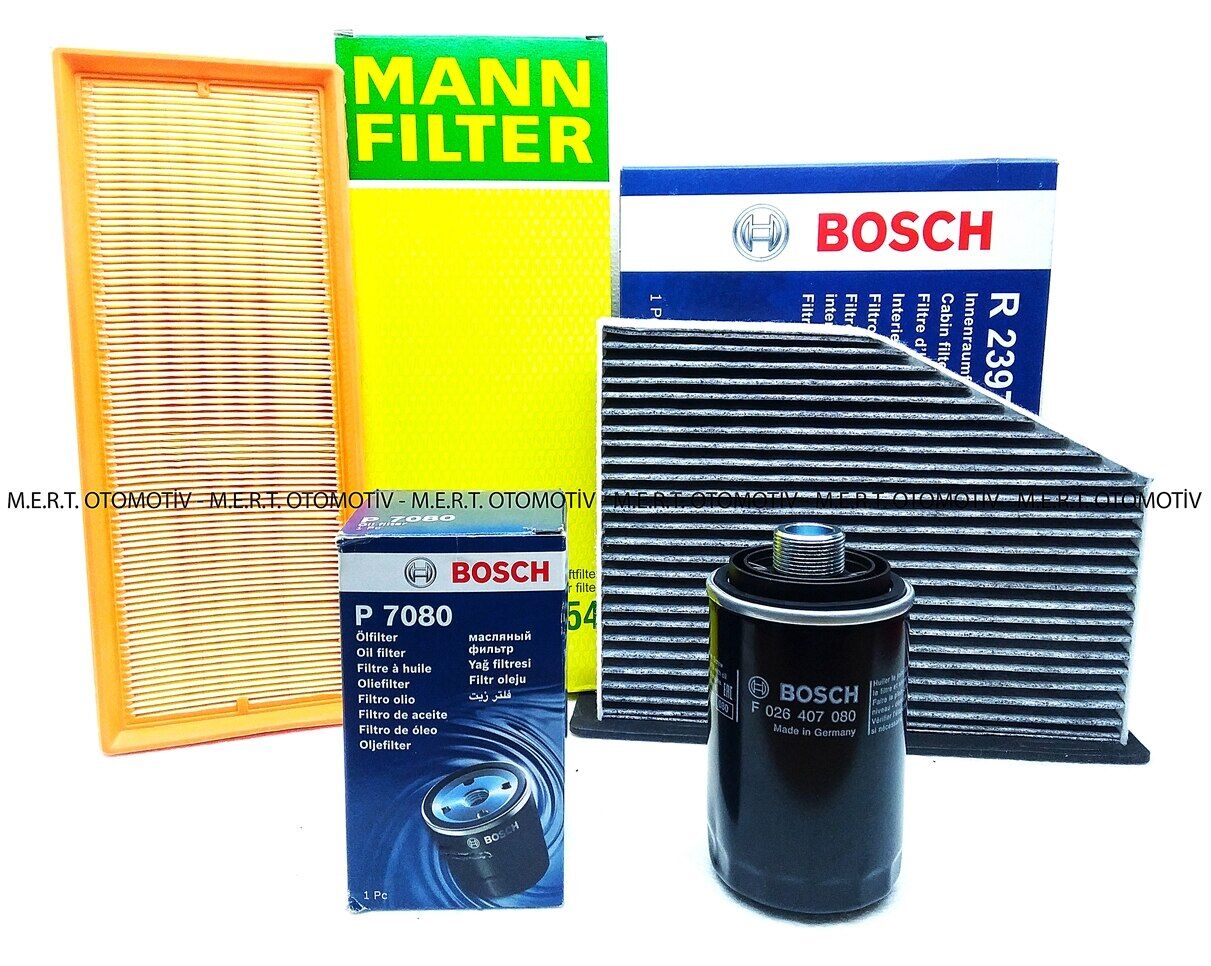 Volkswagen Passat 1.8 Tsı Filtre Bakım Seti 2007-2011