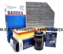Audi A4 1.8 Tfsi Filtre Bakım Seti 2008-2012