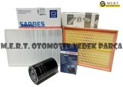 Seat Exeo 1.6 Benzinli Filtre Bakım Seti (2009-2011) Alz