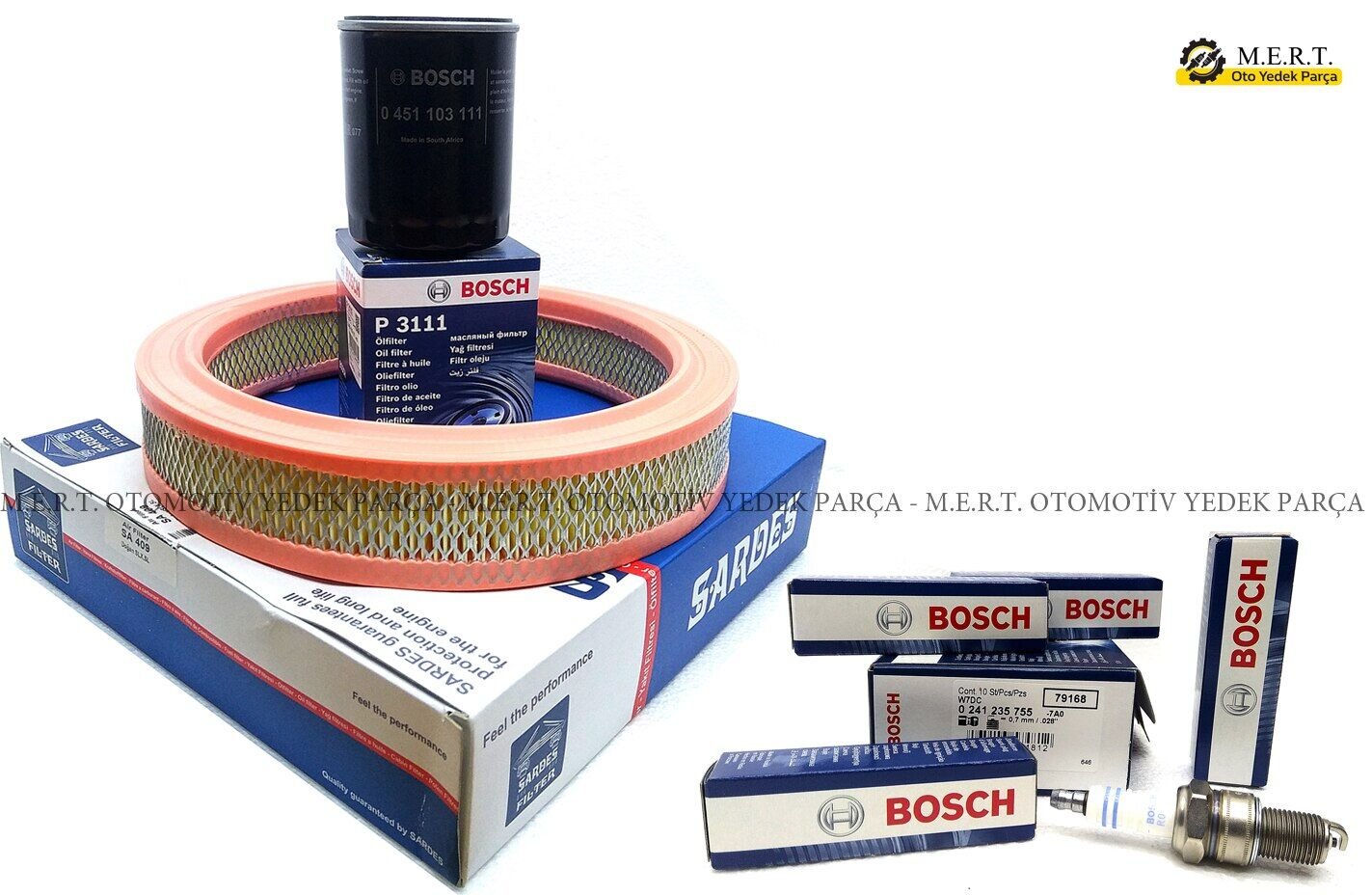 Tofaş Kartal - Doğan Slx Hava Ve Yağ Filtresi + Buji Takımı