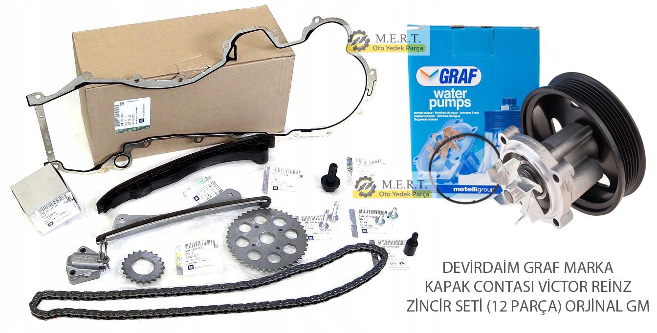 Opel Corsa D 1.3 Cdti Dizel Triger Zincir Seti Devirdaim Conta