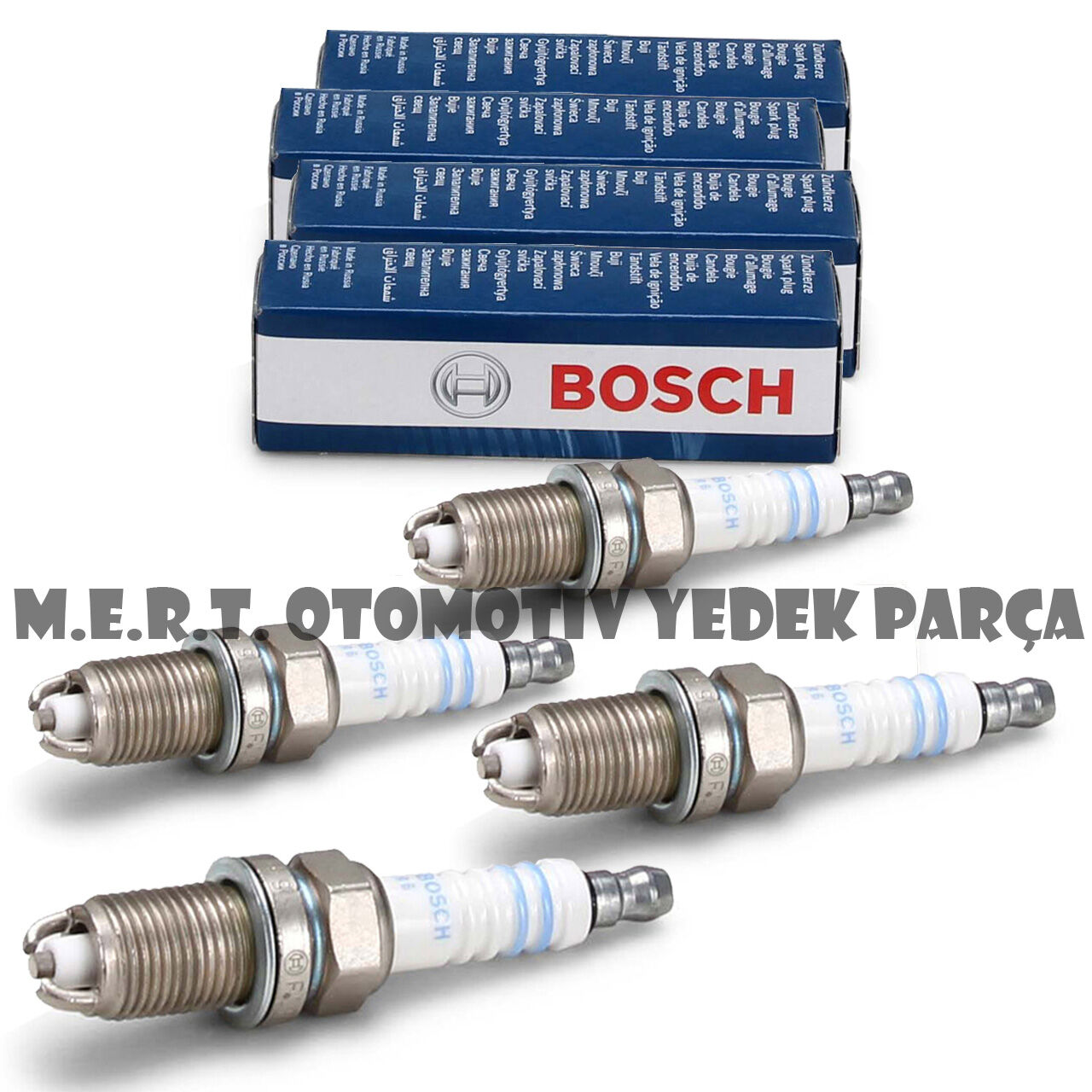 Opel Astra F Astra G Çift Tırnak Buji Takımı bosch 4 Adet