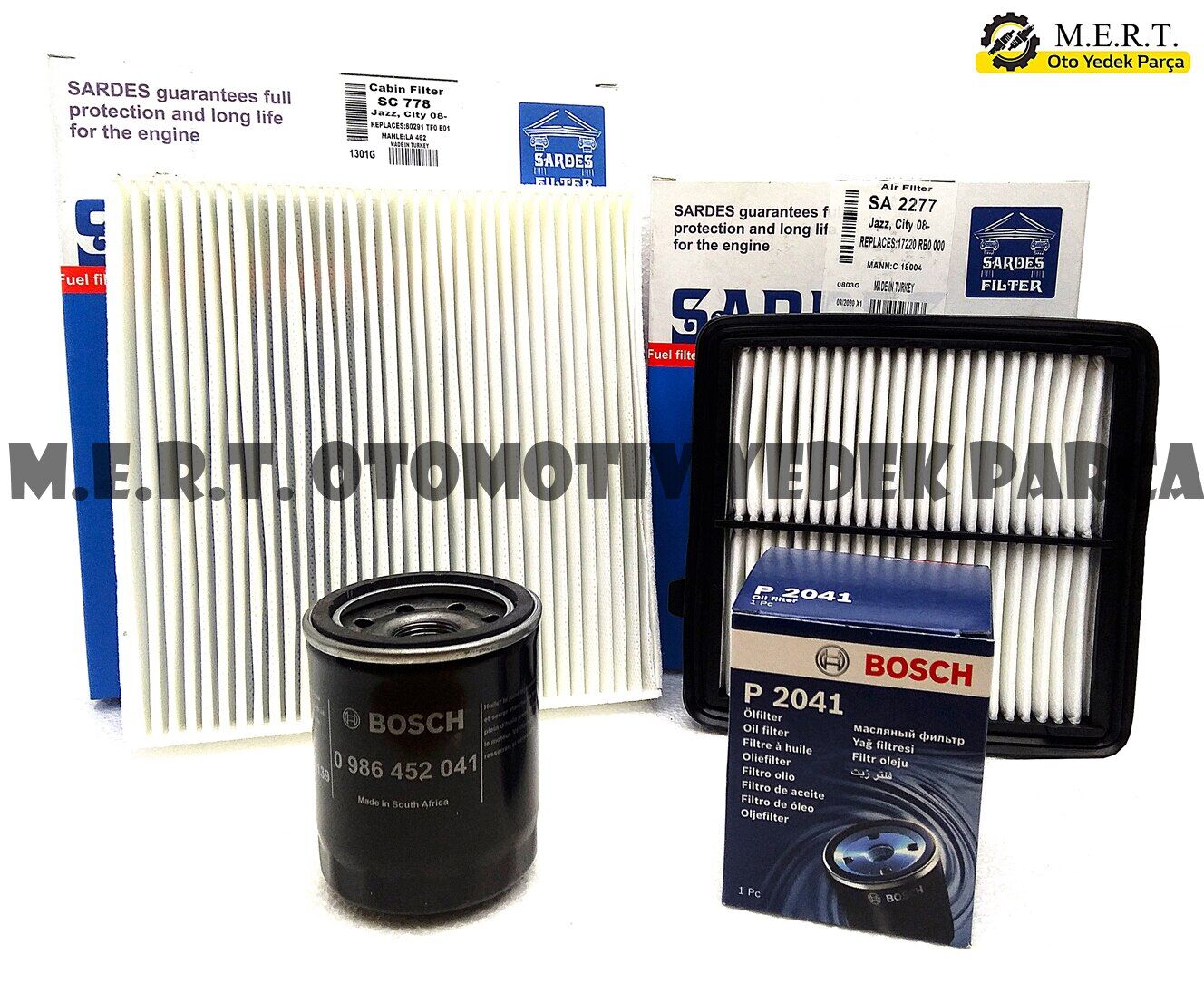 Honda City 1.4 Filtre Bakım Seti (2009-2011)