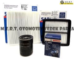 Honda City 1.4 Filtre Bakım Seti (2009-2011)