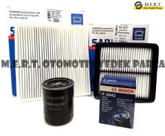 Honda Jazz 1.4 Filtre Bakım Seti (2009-2014)
