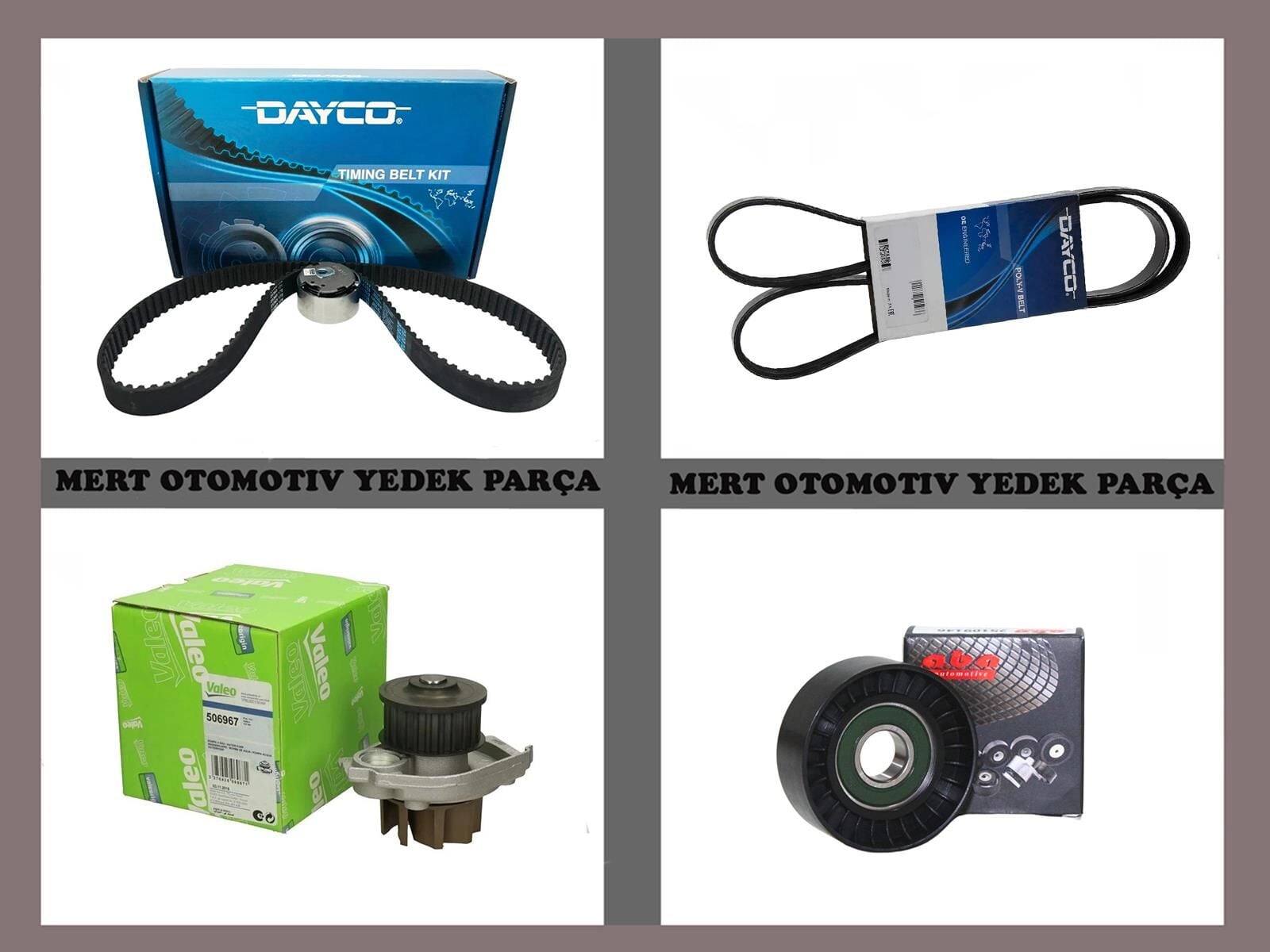 Egea 1.4 Benzinli Triger Devirdaim V Kayış Bakım Seti Dayco