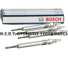 VW Jetta 1.6 TDI Kızdırma Bujisi Takımı BOSCH 4 Adet