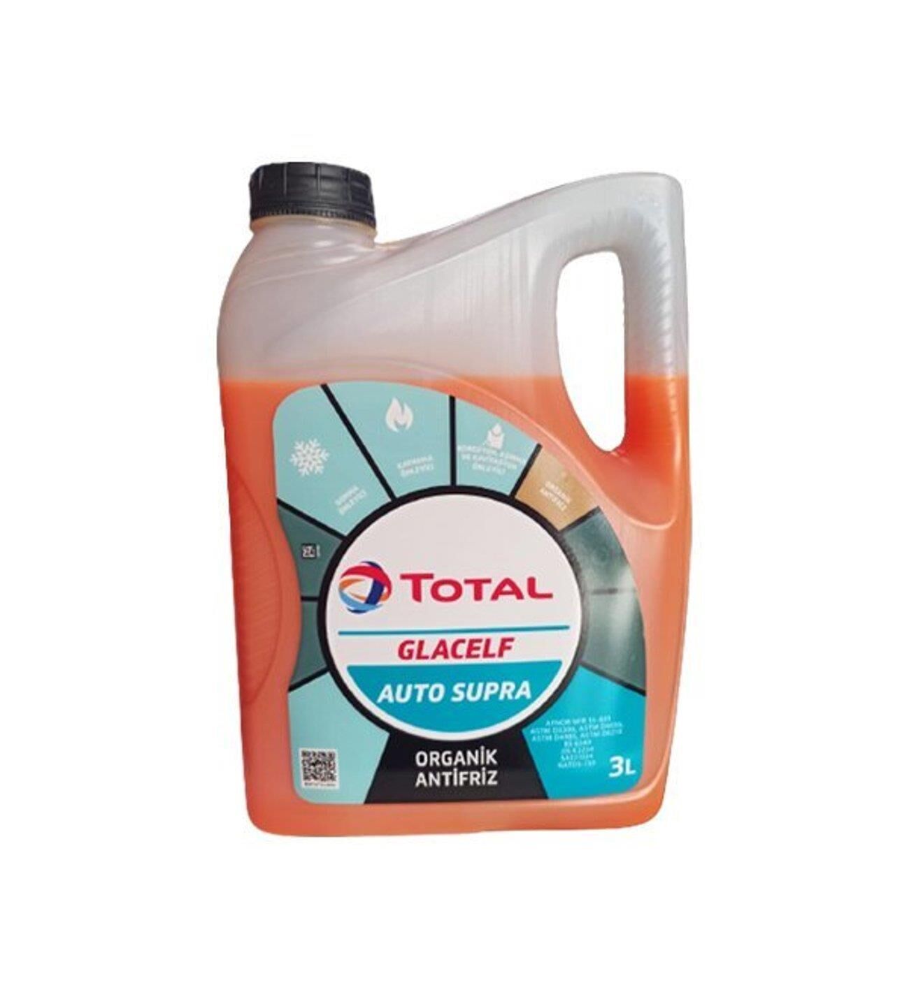 Total Kırmızı Organik Antifriz 3 lt
