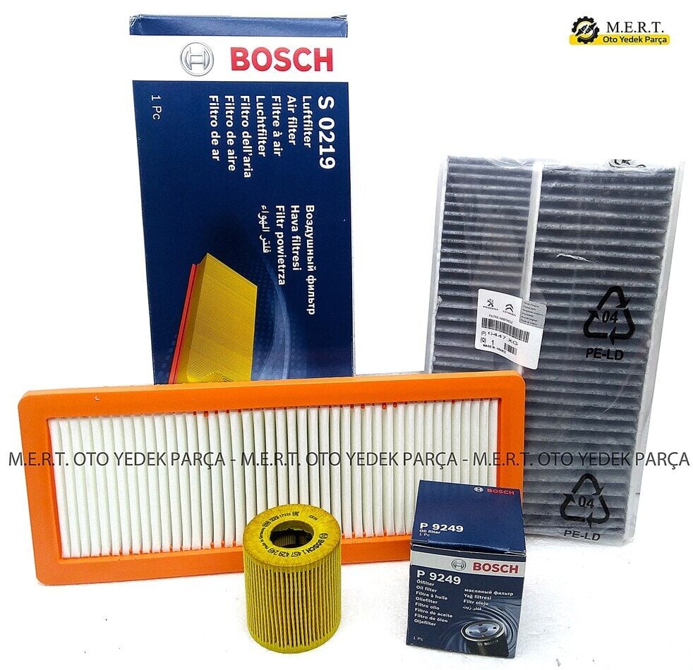 Citroen Ds5 1.6 Thp Benzinli Filtre Bakım Seti (Hava-Yağ-Polen)