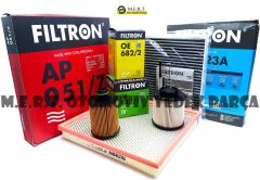Opel Astra J 1.3 Cdti Filtron 4'Lü Filtre Bakım Seti (2009-2015)