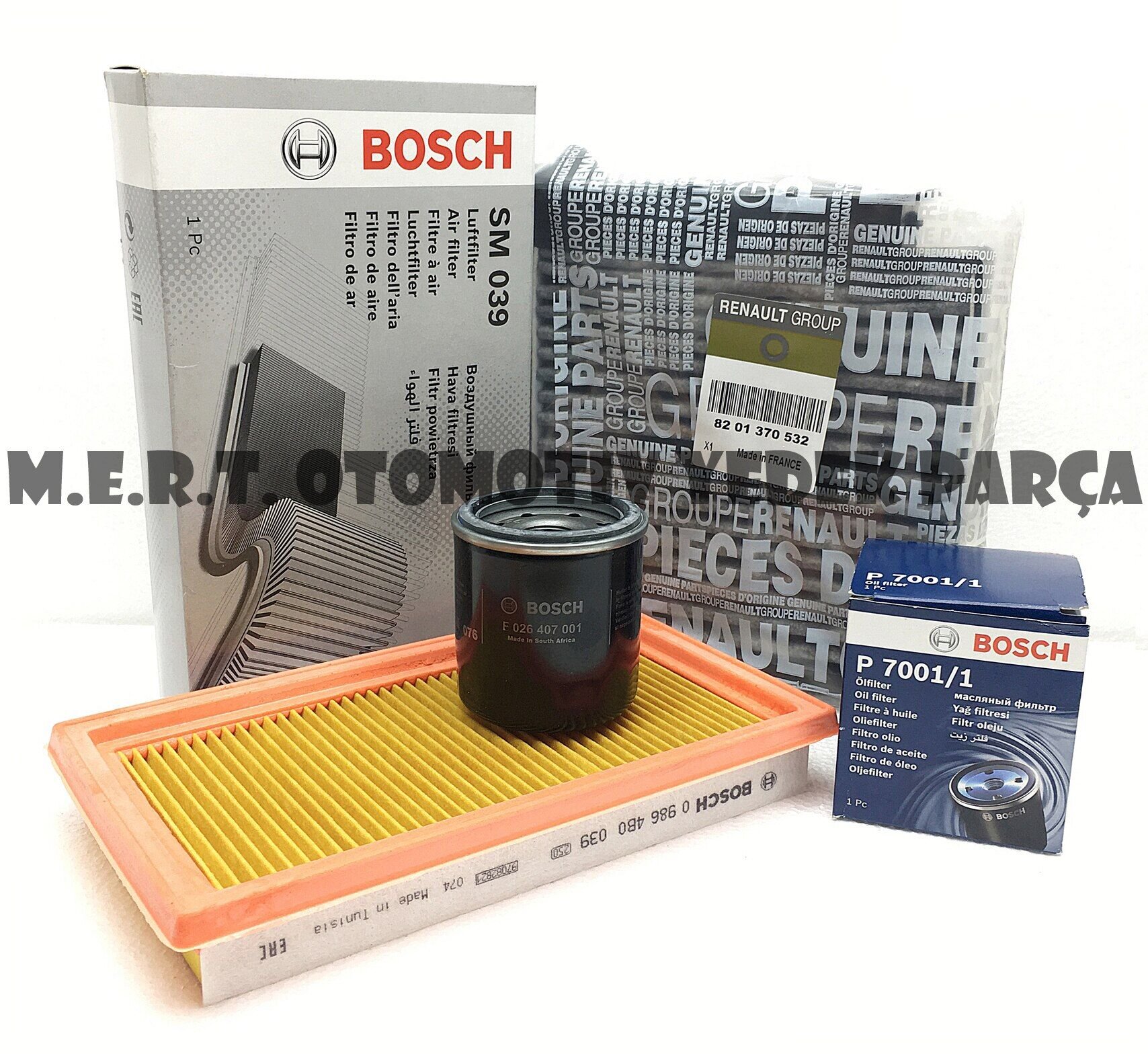 Nissan Note 1.6 Benzinli Filtre Bakım Seti (2006-2012)