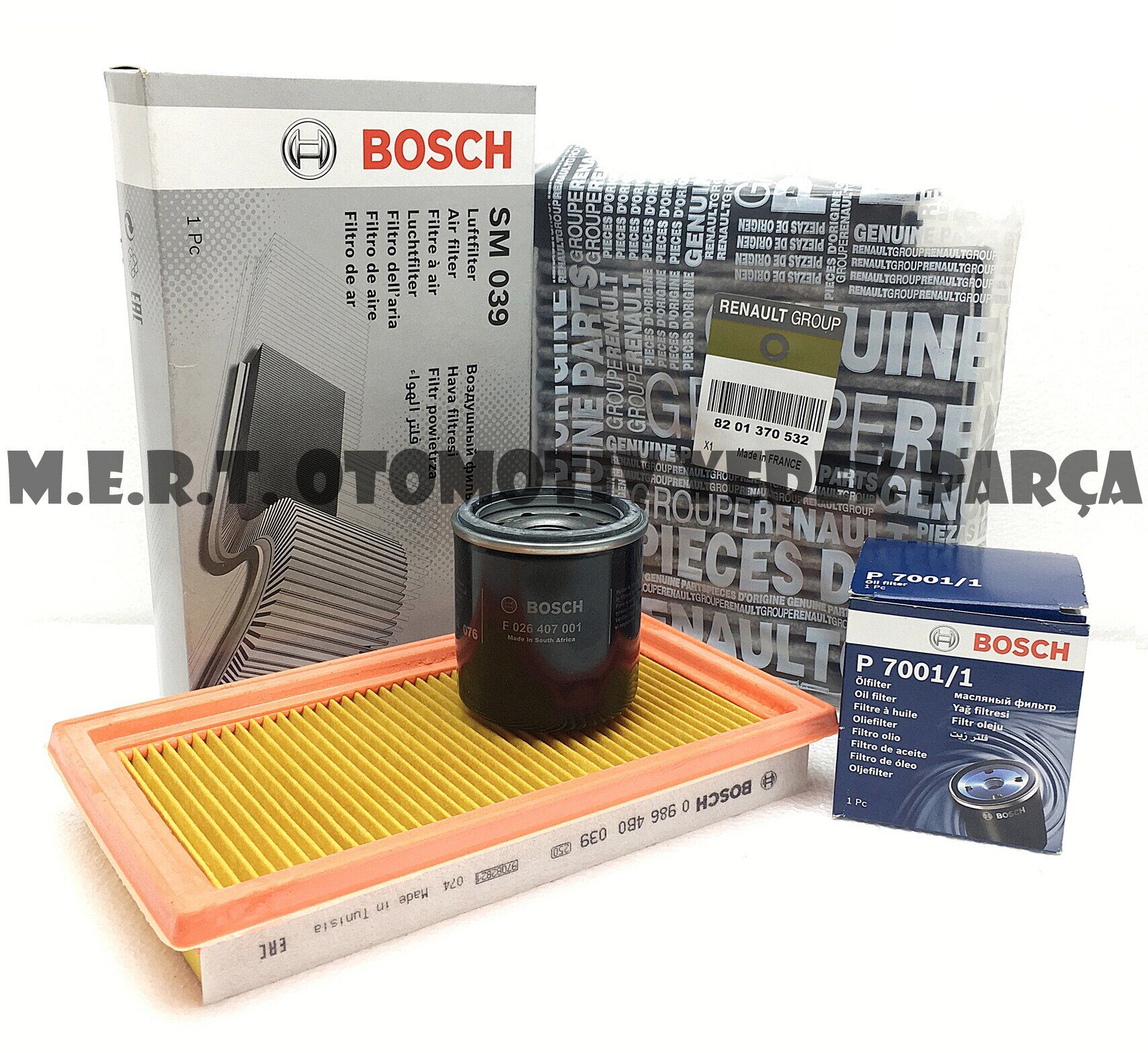 Nissan Note 1.6 Benzinli Filtre Bakım Seti (2006-2012)