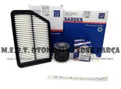 Hyundai Ix35 1.6 Benzinli Filtre Bakım Seti (2011-2015)