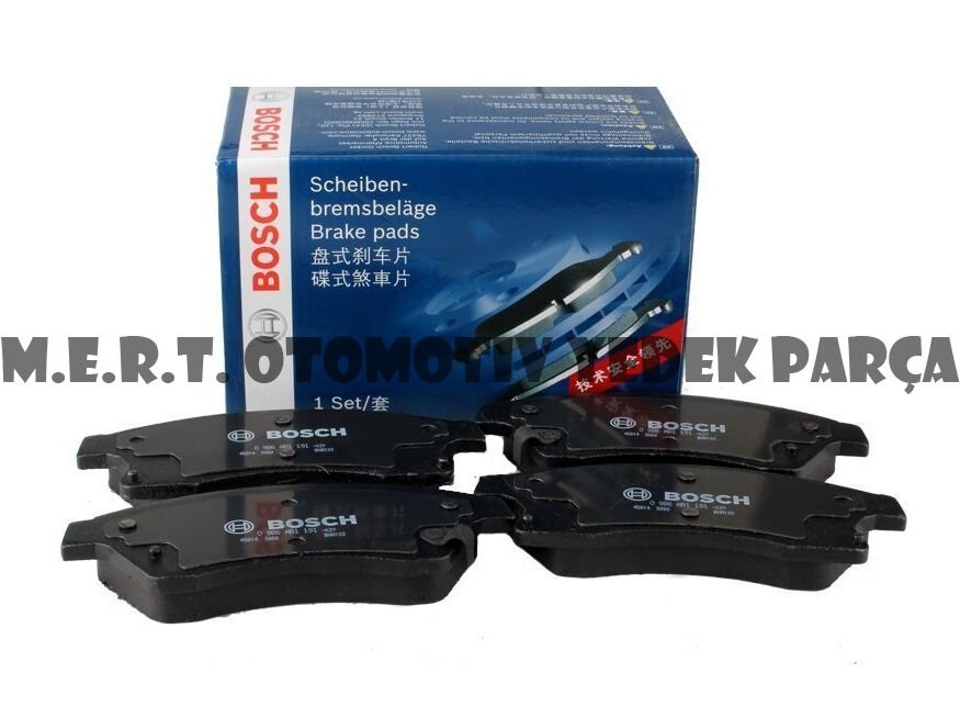 Fiat Egea Ön Fren Balata Takımı BOSCH