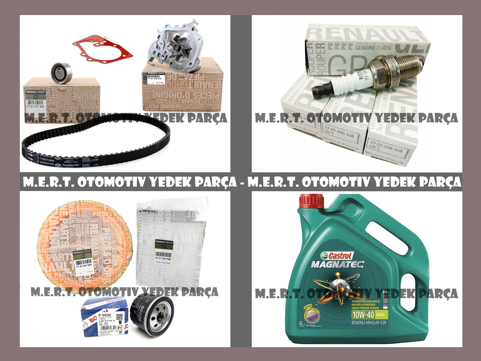 Renault Symbol 1.4 Benzinli Komple Bakım Seti 2008-2012