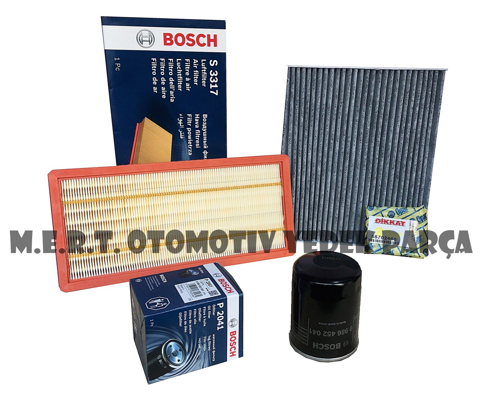 Fiat Punto 1.4 16V Filtre Bakım Seti (2005-2012) 95Hp