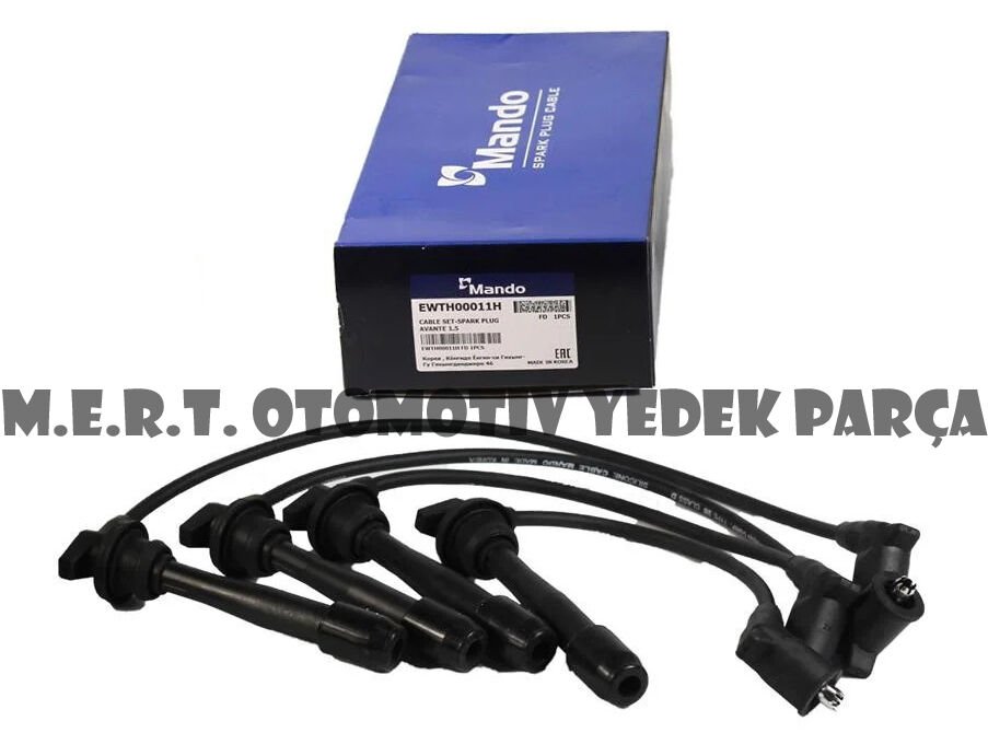 Hyundai Elantra 1.6 MANDO Buji Kablosu Takımı 2001-2006