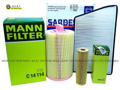 W203 Mercedes C200 Komp. Filtre Bakım Seti (2002-2007) (486721905)