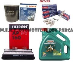 Efsane Corolla 1.6 Bakım Seti (1992-1999) Filtre+Buji+10W40 Yağ