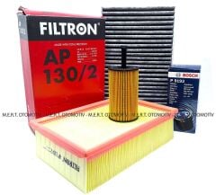 Peugeot 307 1.6 16V Benzinli Filtre Bakım Seti (2001-2003)