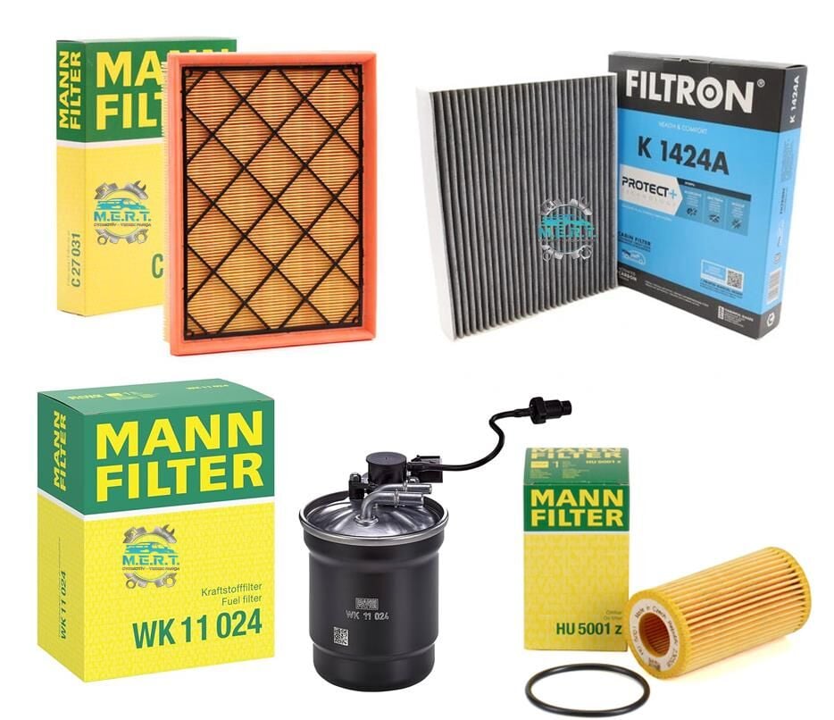 Ford Focus 4 1.5 EcoBlue Dizel Otomatik Vites Filtre Bakım Seti