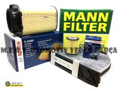 Mercedes W212 E250 Benzinli Filtre Bakım Seti (2013-2016) (483536163)