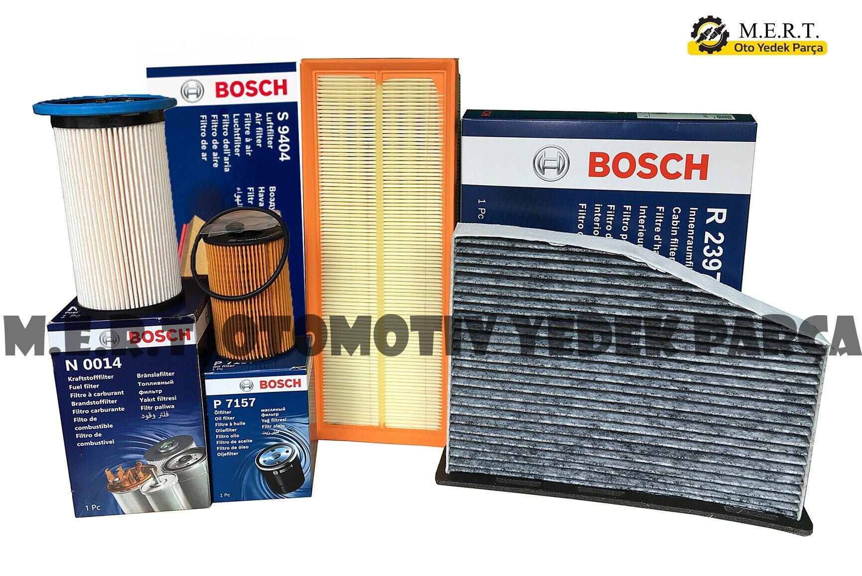 Volkswagen Caddy 2.0 Tdı Bosch Filtre Bakım Seti 2016-2019